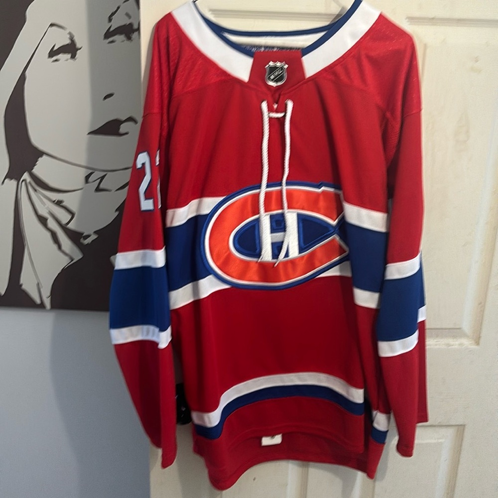 Cole caufield habs hockey jersey